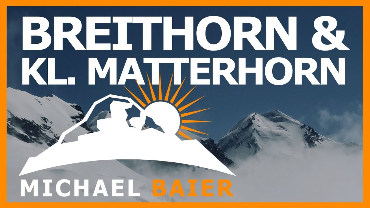 Kl. Matterhorn 3883m - Breithorn 4164m - Schwarztorabfahrt am Samtag den 20.04.2019
