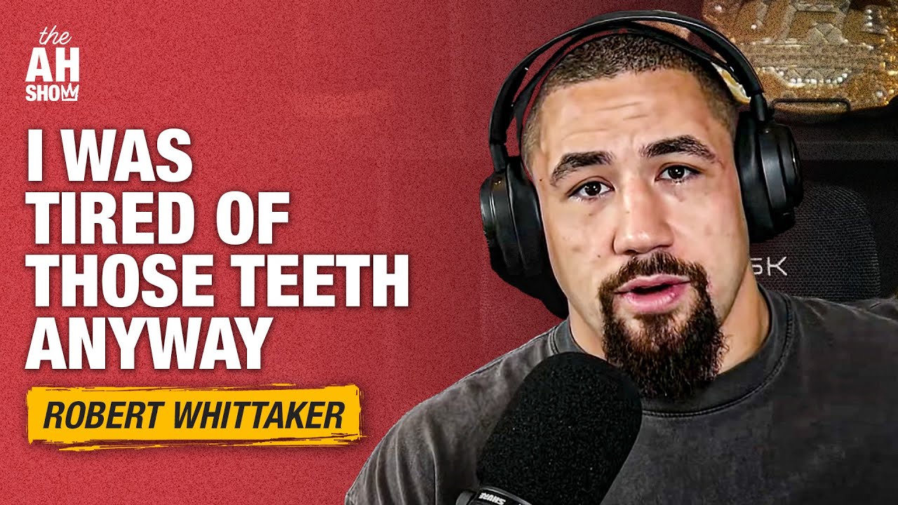 Robert Whittaker: It was ‘scummy’ for Daniel Cormier to show jaw injury photo