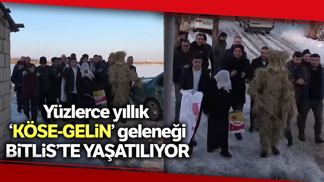 İlkbaharın Gelişini ‘Köse-Gelin’ Geleneğiyle Karşıladılar