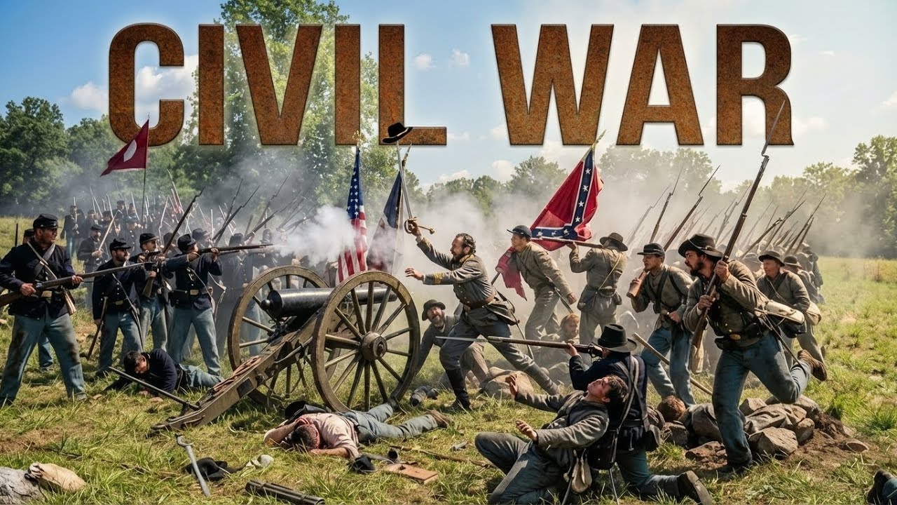 The Civil War Restored in Incredible Detail (AI Reconstruction)