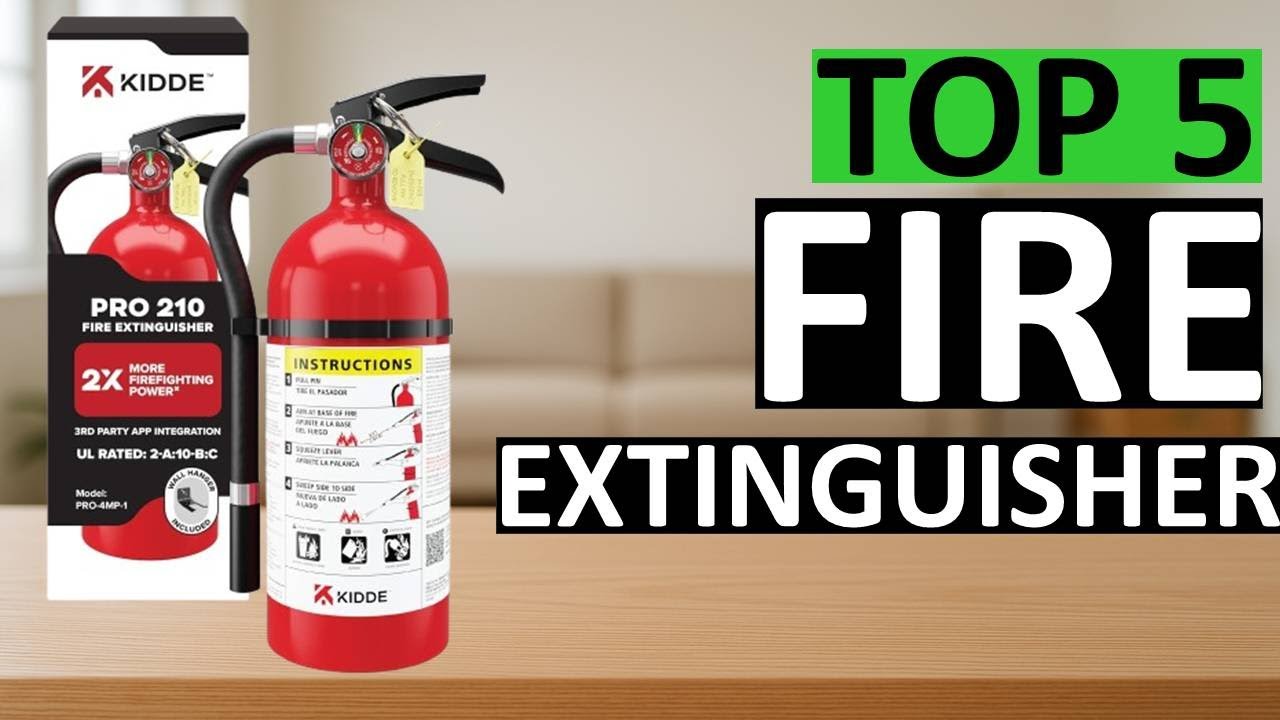 Top 5 Best Fire Extinguishers for USA Homes & Cars (2026 Buying Guide) | Worth It or Skip?