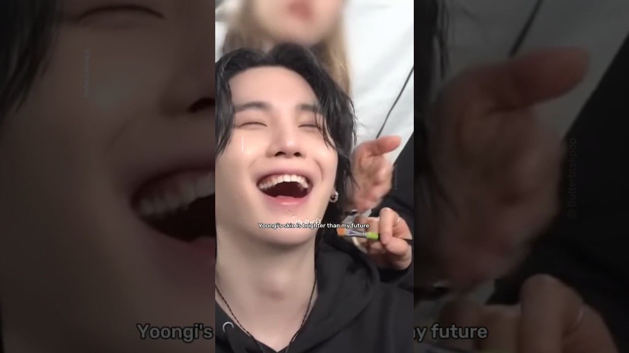 SUGA's reaction on ARMY message 