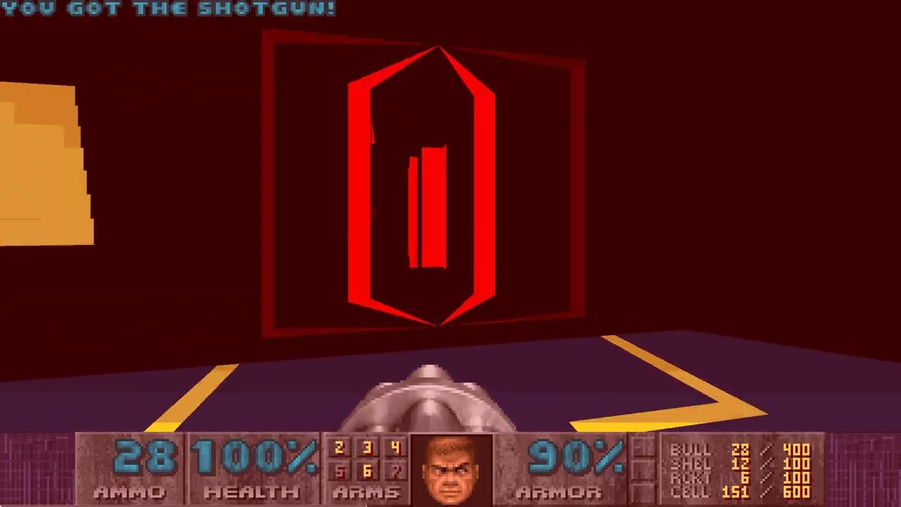 DOOM2 Paint It DOOM Map04 UV-MAX in 4:26.94