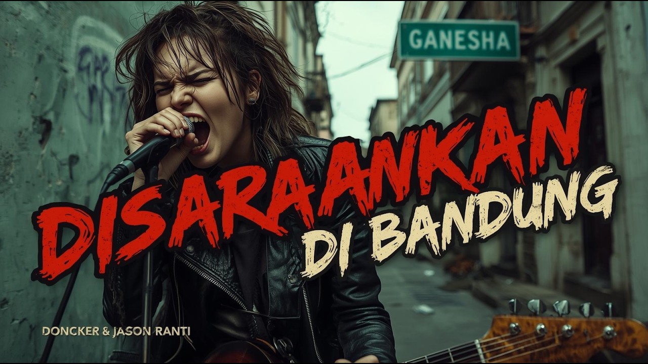 Disarankan Di Bandung – Dongker & Jason Ranti | Rock Punk Cover