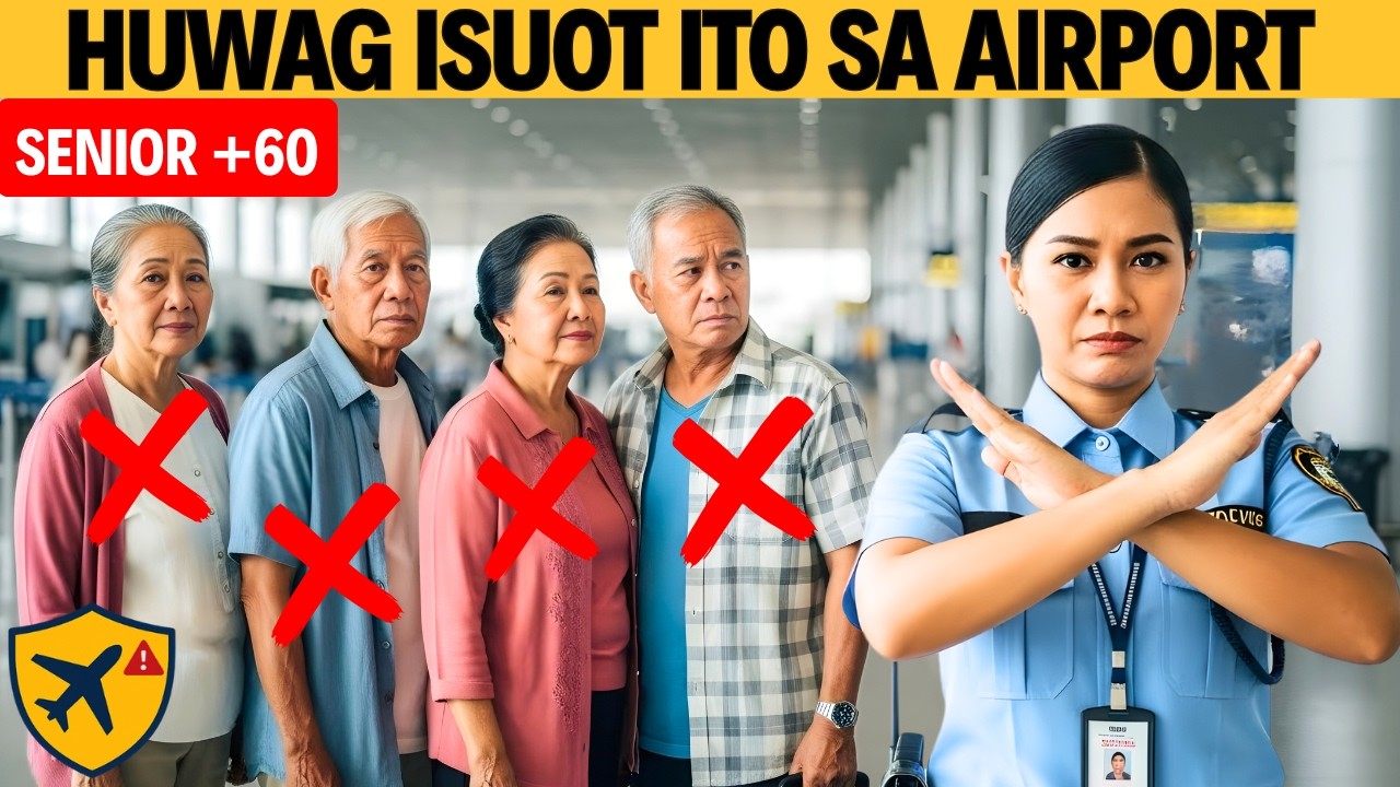 6 na Suot na Hindi Dapat Isuot ng Seniors sa Airport (at Ano ang Mas Dapat Isuot)
