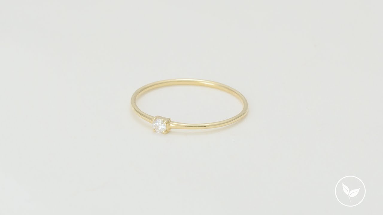 Petite Diamond Ring