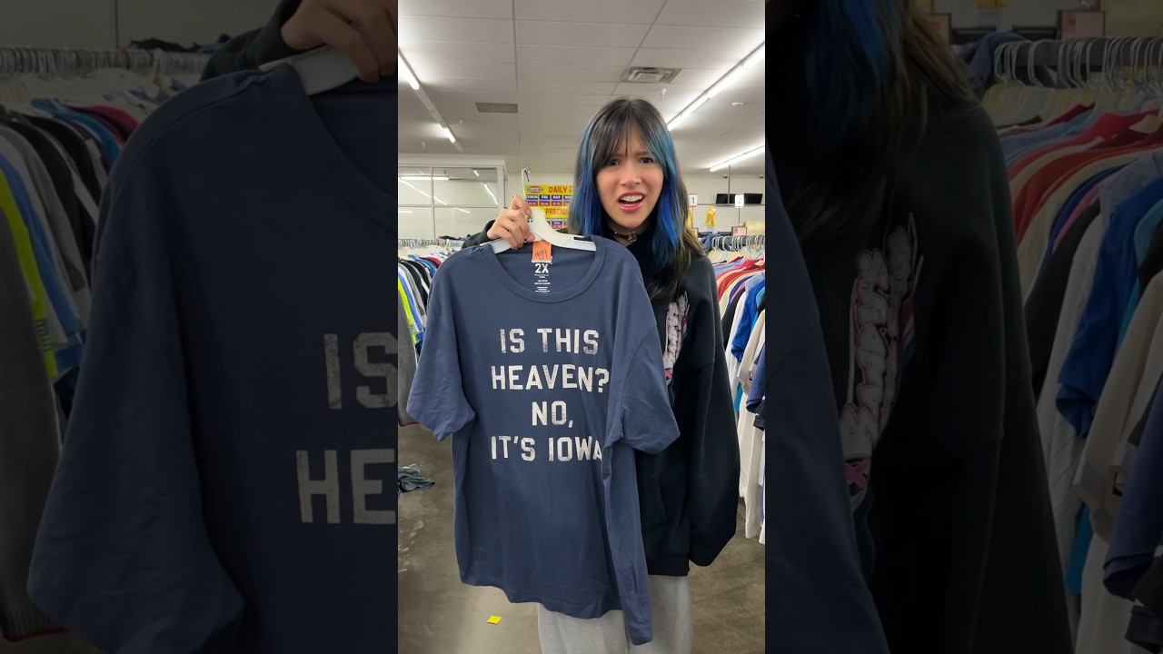 i think i scarred my mom with the last one 😭😭 #thrifting #thrift