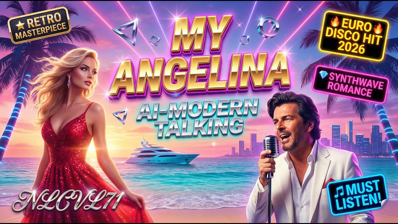 🔥 My Angelina - Легендарный звук Modern Talking вернулся! | AI Eurodisco | NLCVL71