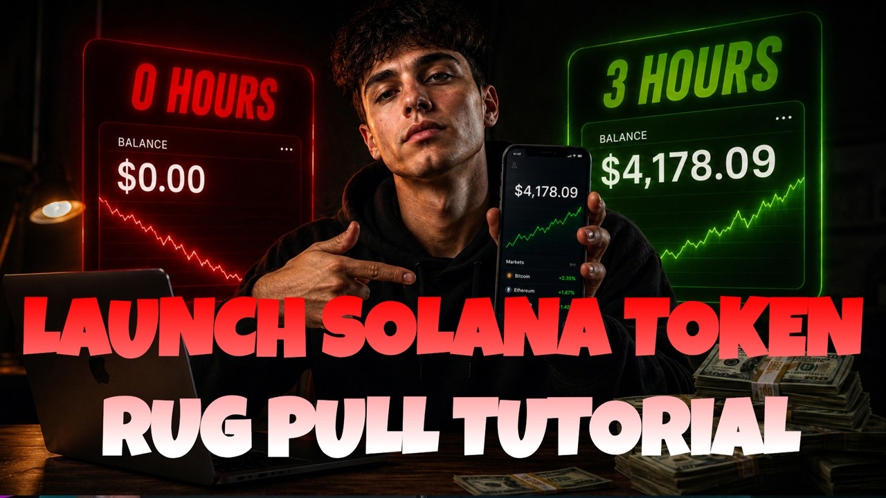 Solana Memecoin Tutorial: How Rug Pull Tutorial