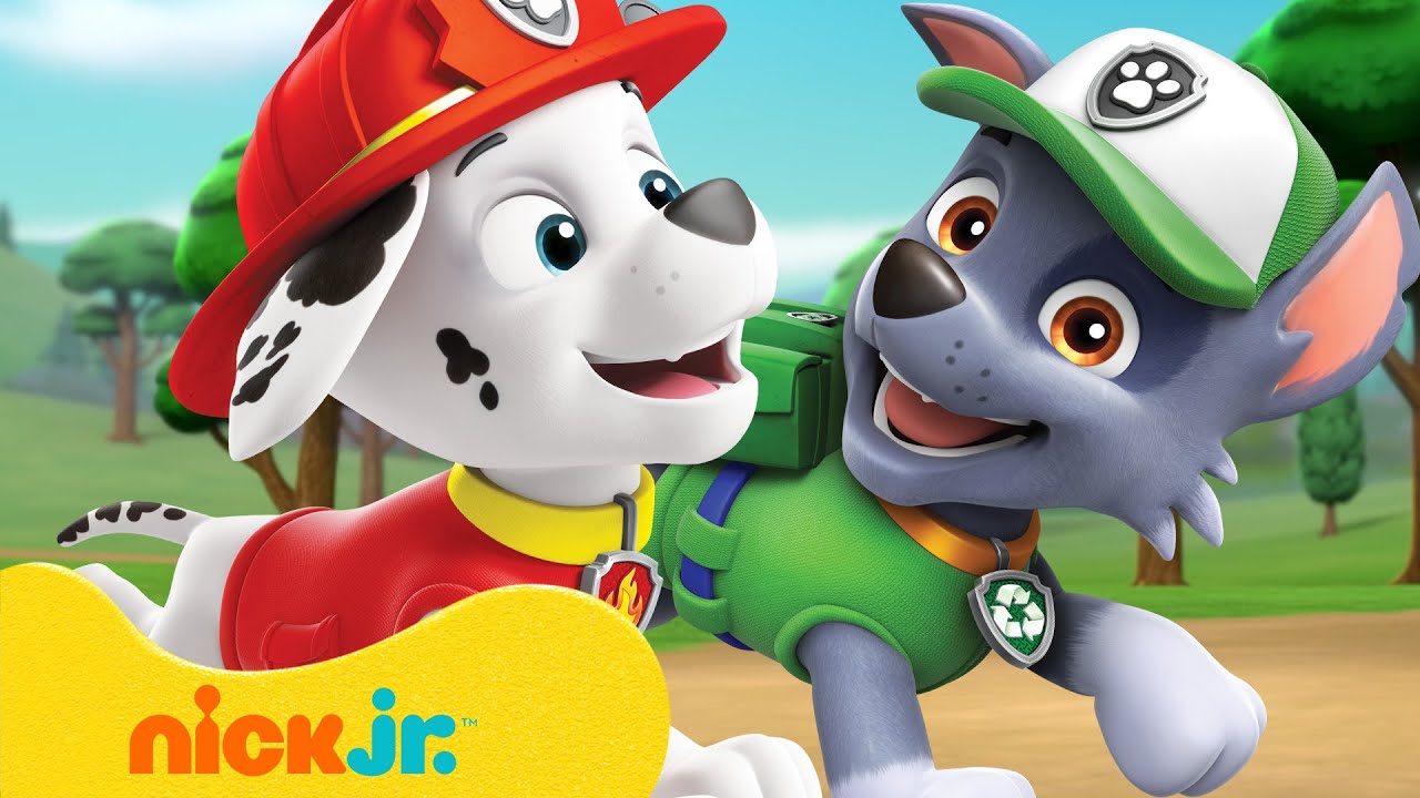 PAW Patrol Friendship Adventures & Rescues! #2 w/ Rocky and Marshall | 10 Minutes | Nick Jr.