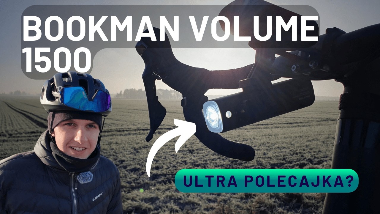BOOKMAN Volume 1500 - lampka na ULTRAMARATON kolarski?