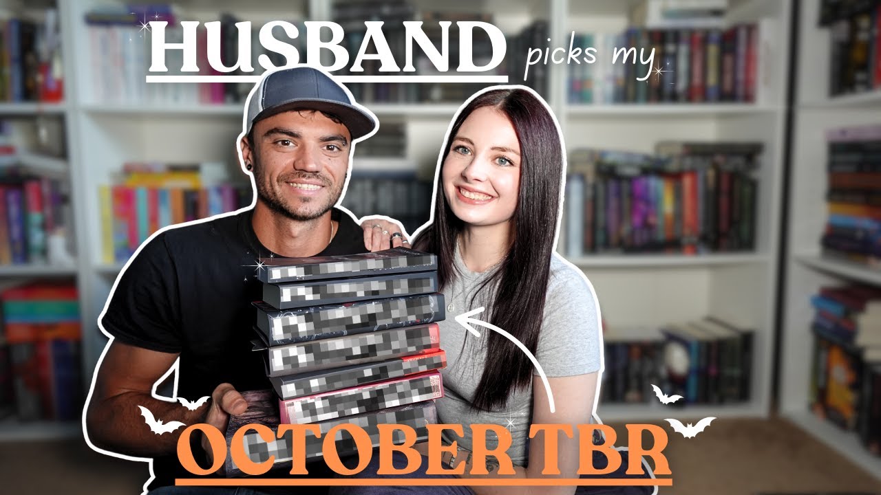 Муж выбирает мою октябрьскую книгу, которую я буду читать!! 📚🎃 || 8 книг