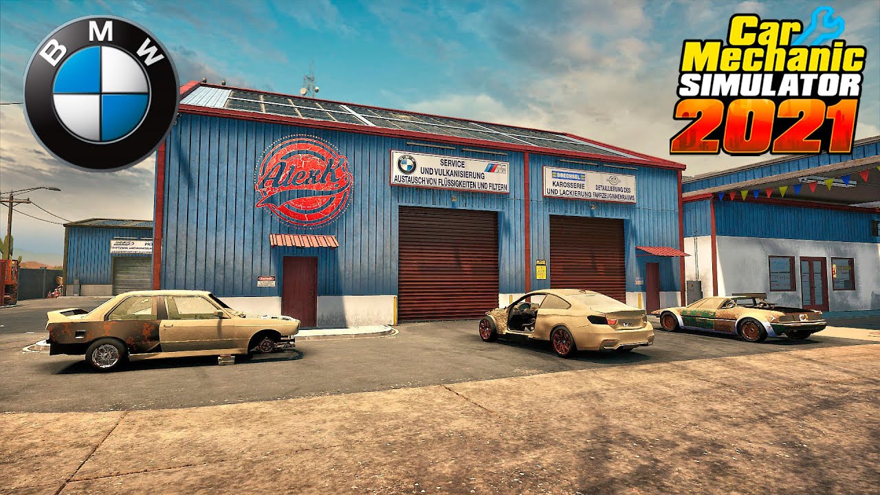 Restoration of all BMW cars that were found in Car Mechanic Simulator 2021