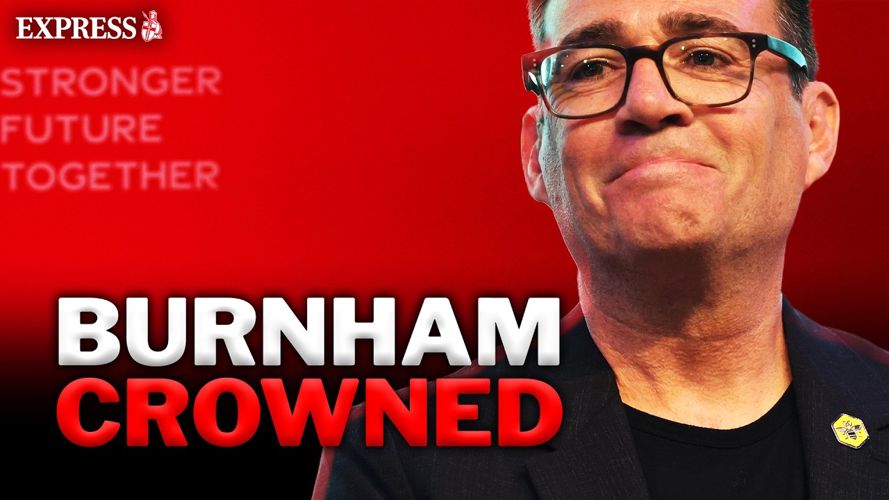 Andy Burnham crowned Labour leader at special conference