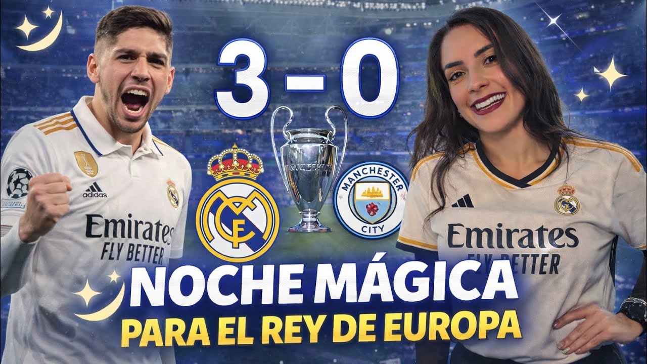 | REAL MADRID 3-0 M.CITY | REACCIÓN | NOCHE MÁGICA DE CHAMPIONS - BELAGOOL