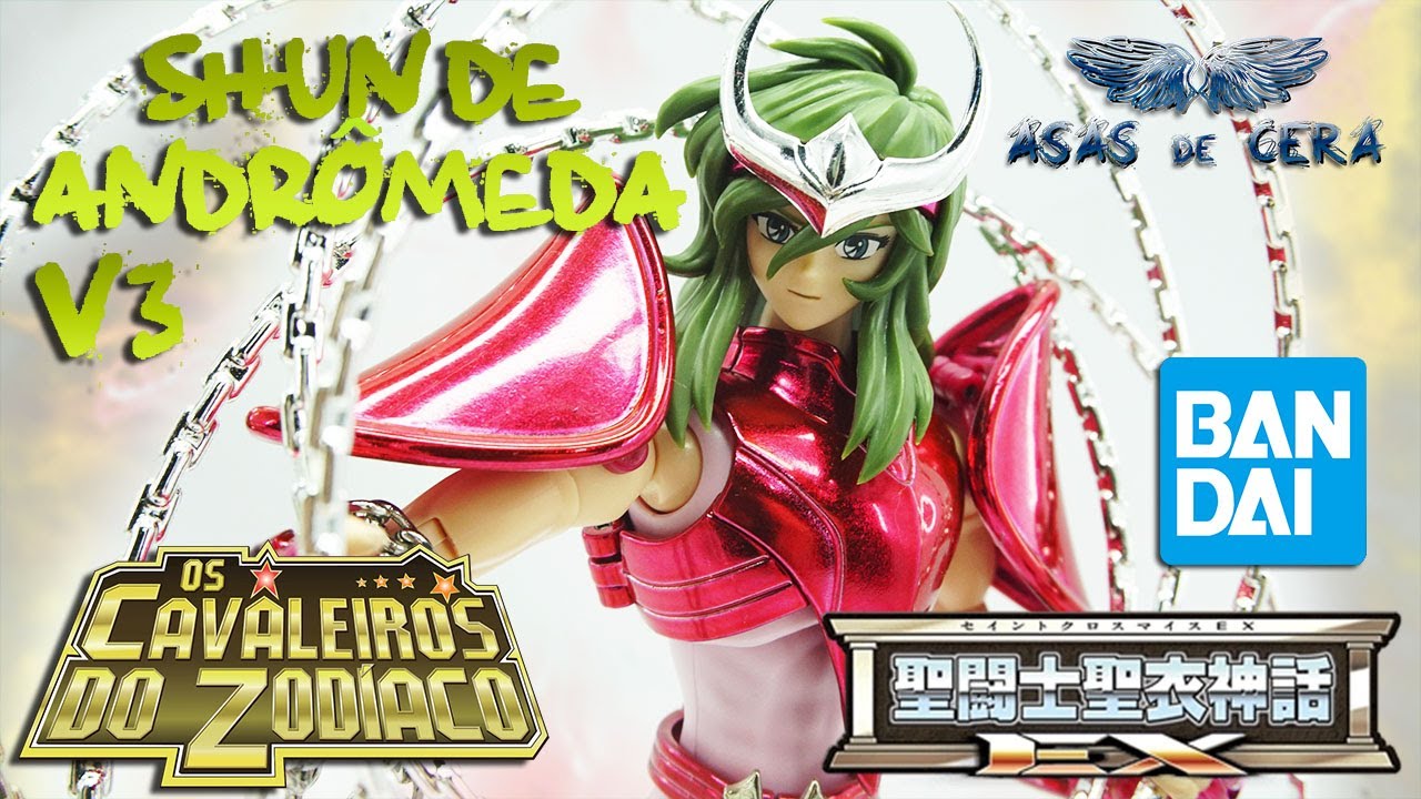 Bandai SHUN DE ANDR&Ocirc;MEDA V3 Cloth Myth EX Review BR - O Colecion&aacute;rio 224 (Parte 1)