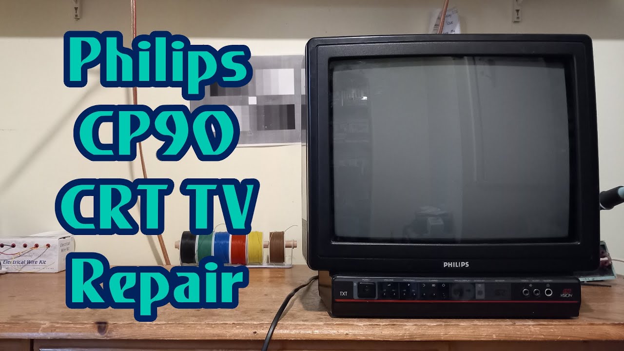 Philips CP90 CRT TV 15CE1518 No Sync Repair