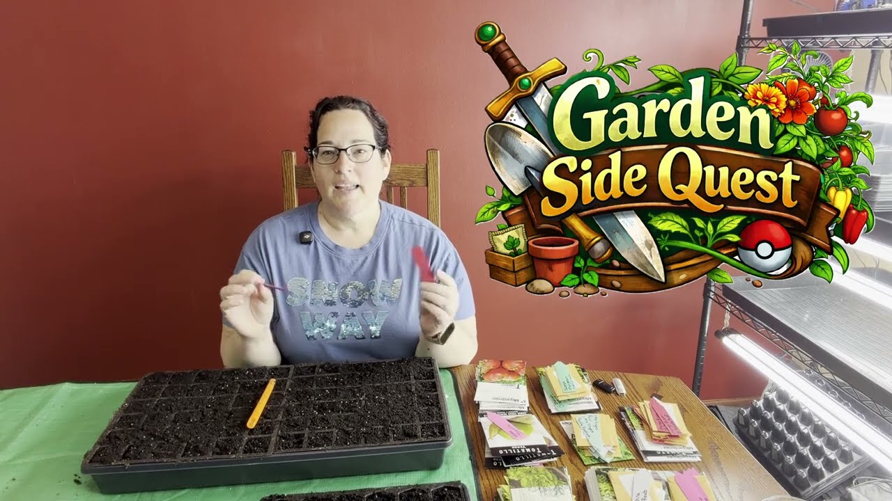 GardenSideQuest - Planting Tomato Seeds