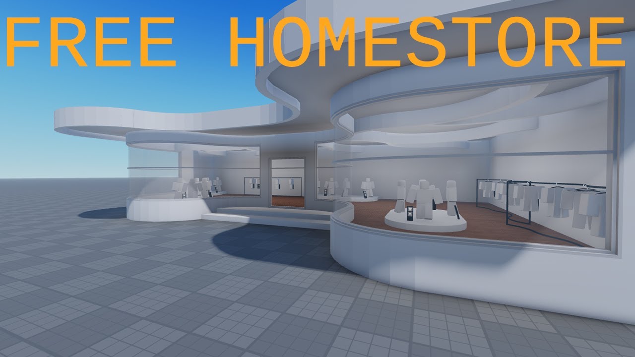 ROBLOX HOMESTORE SPEEDBUILD