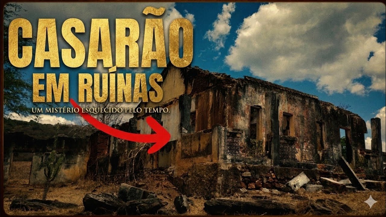 ESSE CASARÃO TEM MUITOS  SEGREDOS / veja o que aconteceu!