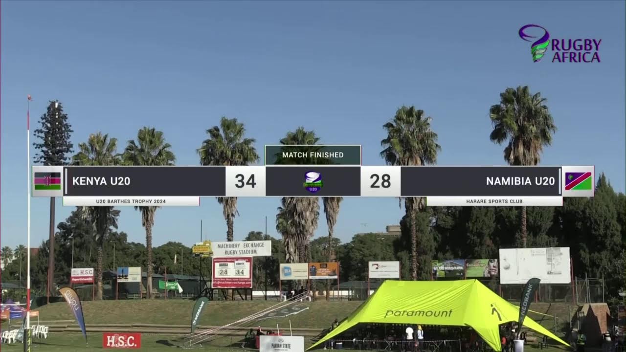 2024 U20 BARTHES TROPHY | KENYA VS NAMIBIA | 20 APRIL 2024