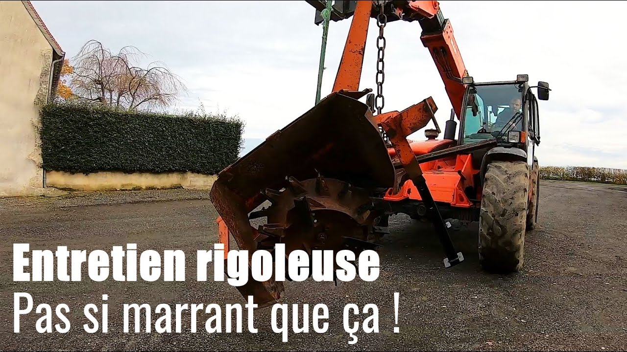 Pas si marrant que &ccedil;a la rigoleuse Dondi - Tour de plaine