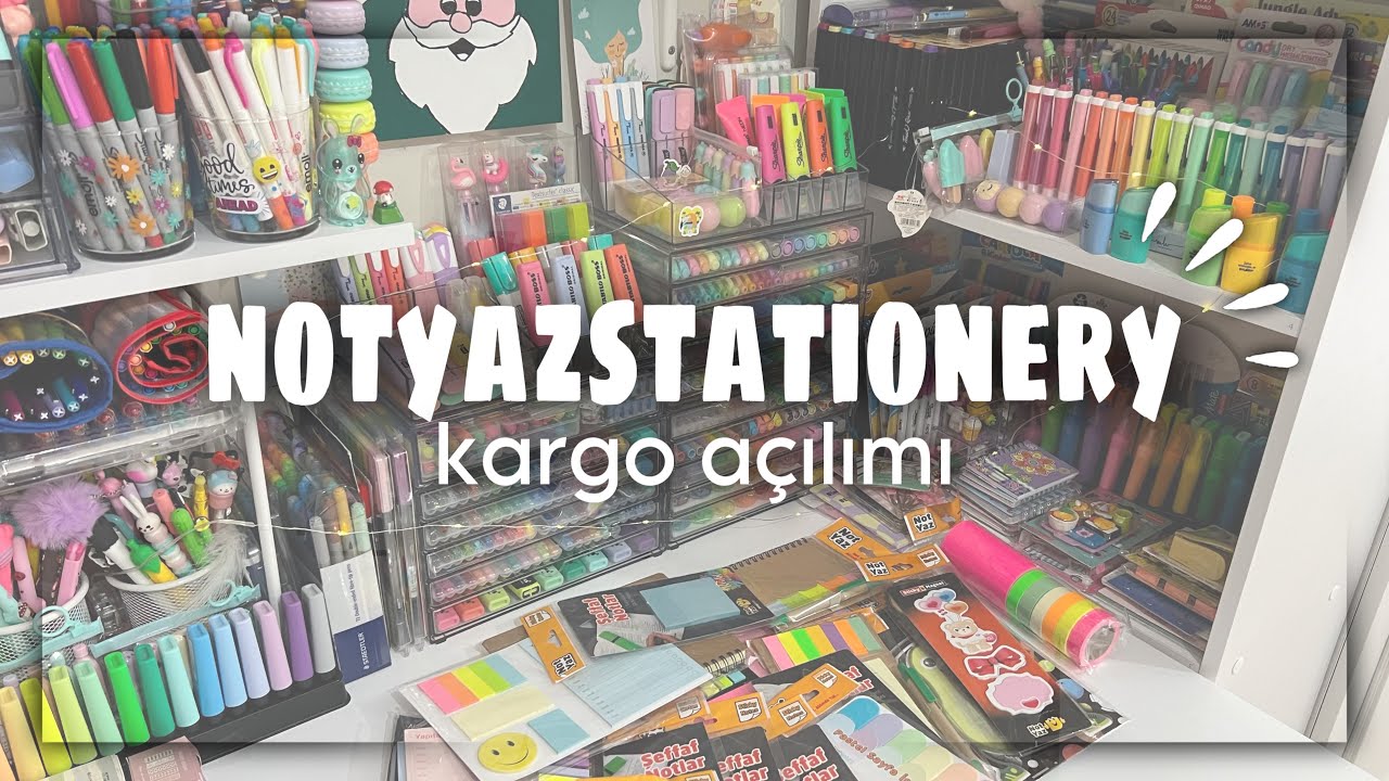 Sürpriz DEV kargo açılımı ✨ | @notyazstationery kargo açılımı | @comellashop 😍🫶🏻