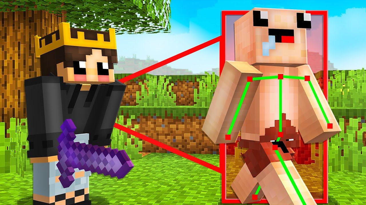 CHEATUJE na SERWERACH DZIECI w MINECRAFT