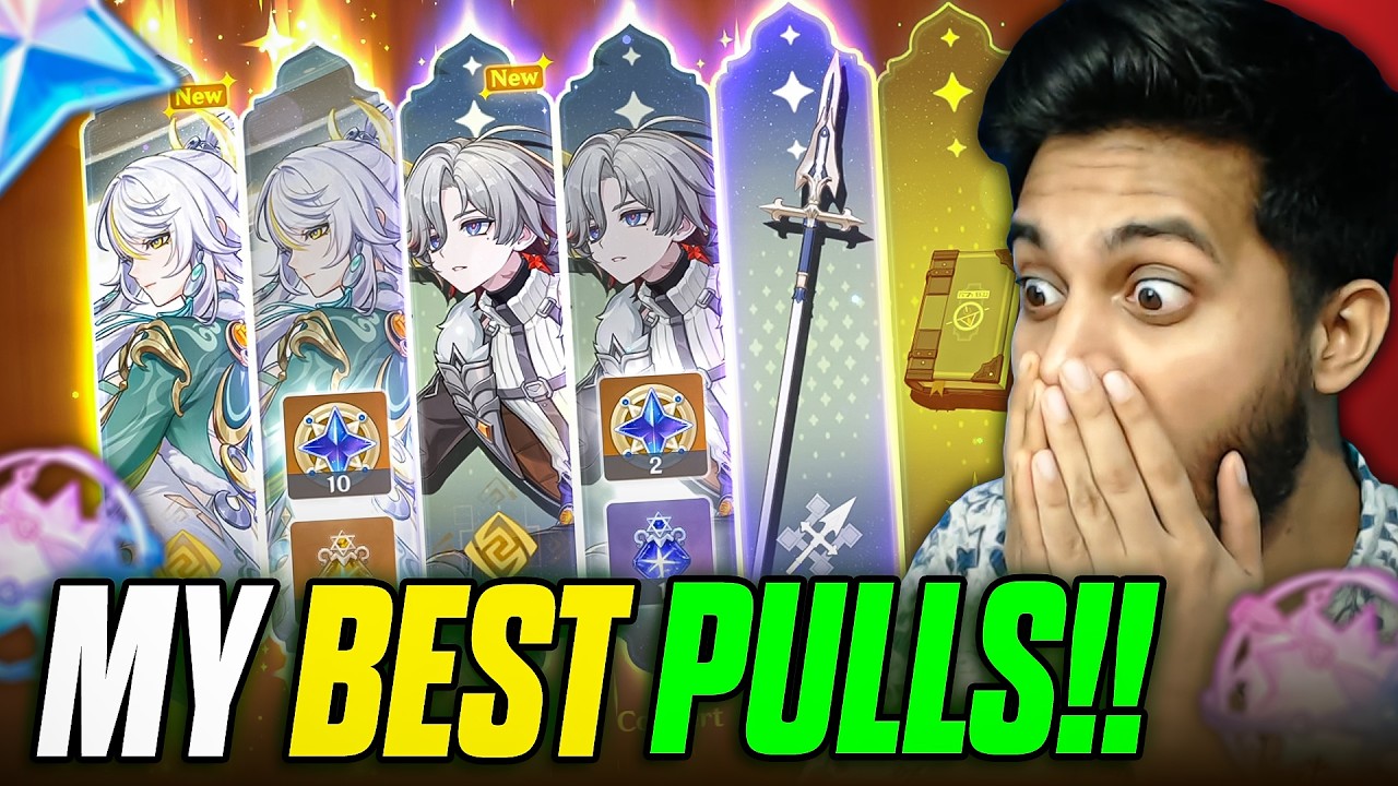 My Luckiest Pulls on Zibai Banner | Genshin Impact 6.3
