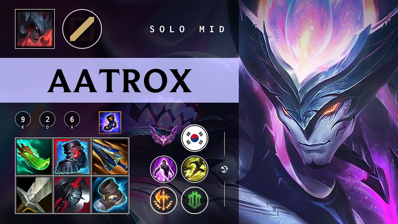 Aatrox Mid vs Galio - KR Master Patch 26.04