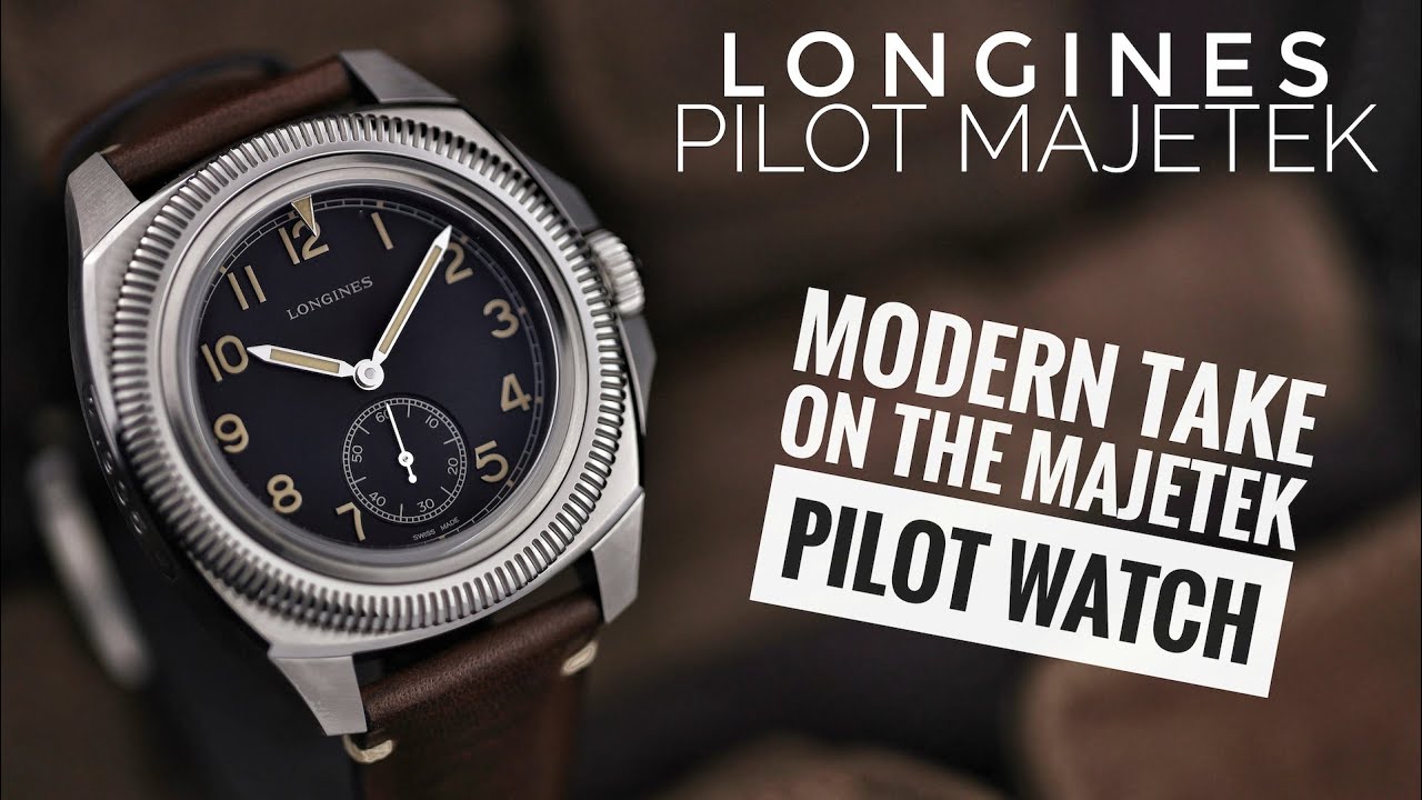 Longines Pilot Majetek &mdash; современная интерпретация чешских военных лётных часов 30-х/40-х годов