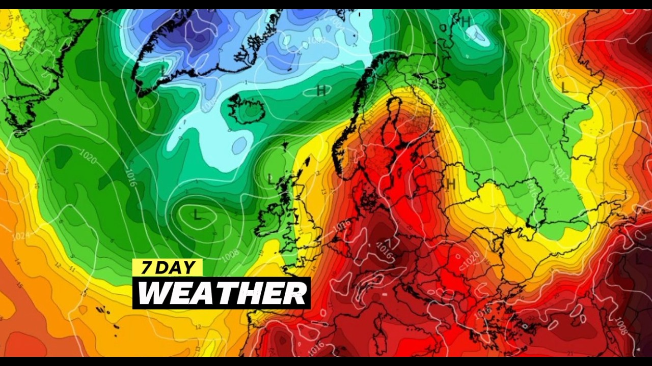 European Weather | GFS Model in 850 hPa August 7, 2026 l Europe Temperature