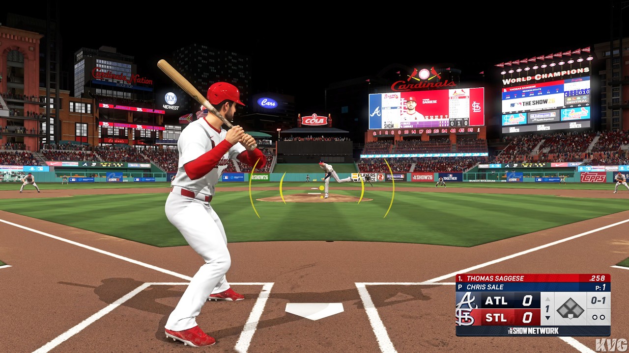 MLB The Show 26 - Atlanta Braves vs St. Louis Cardinals - Gameplay (PS5 UHD) [4K60FPS]