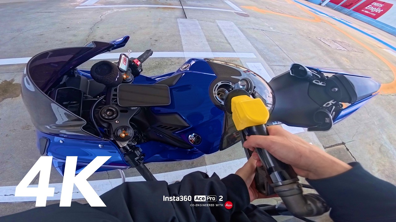 [4K] YAMAHA YZF-R1 POV Ride | POV Motorcycle Ride | Insta360