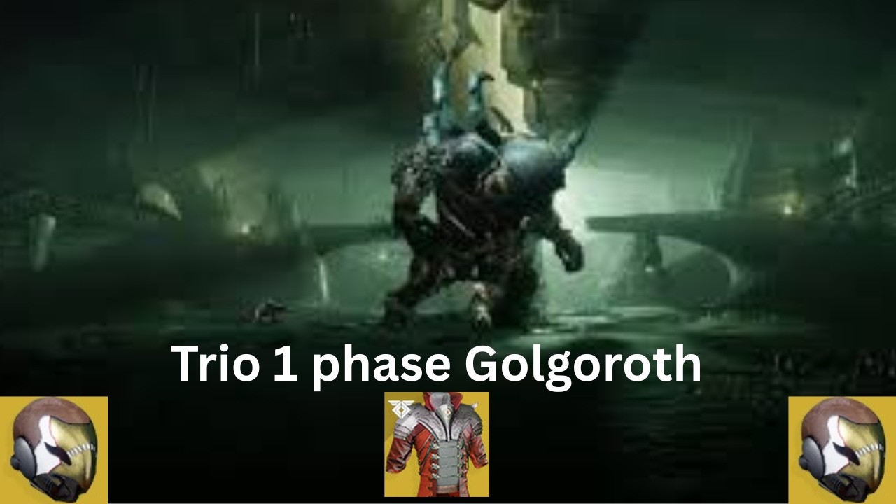 Trio one phase Golgoroth Destiny 2 Renegades
