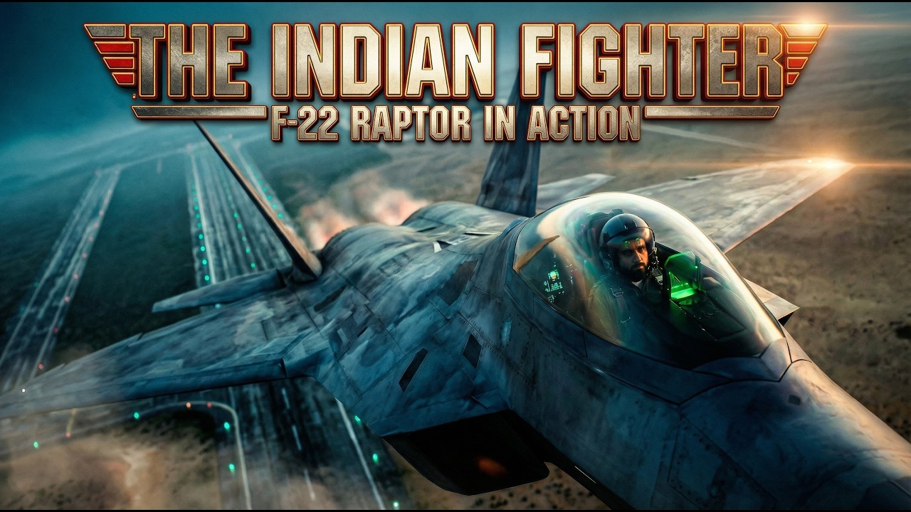 The Indian Fighter | F22 Raptor in Action