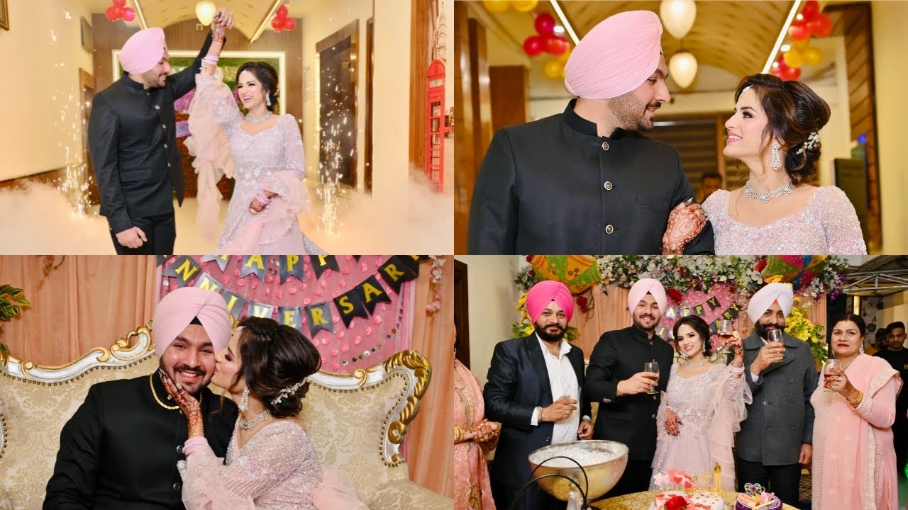 5TH ANNIVERSARY CELEBRATION WITH FAMILY IN INDIA❤️ || GRAND ENTRY || COUPLE DANCE || @JassArsh