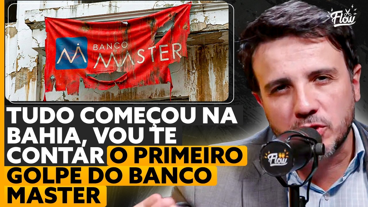 O que N&Atilde;O TE CONTARAM sobre o BANCO MASTER e a RA&Iacute;Z do PROBLEMA do BRASIL que ningu&eacute;m fala...