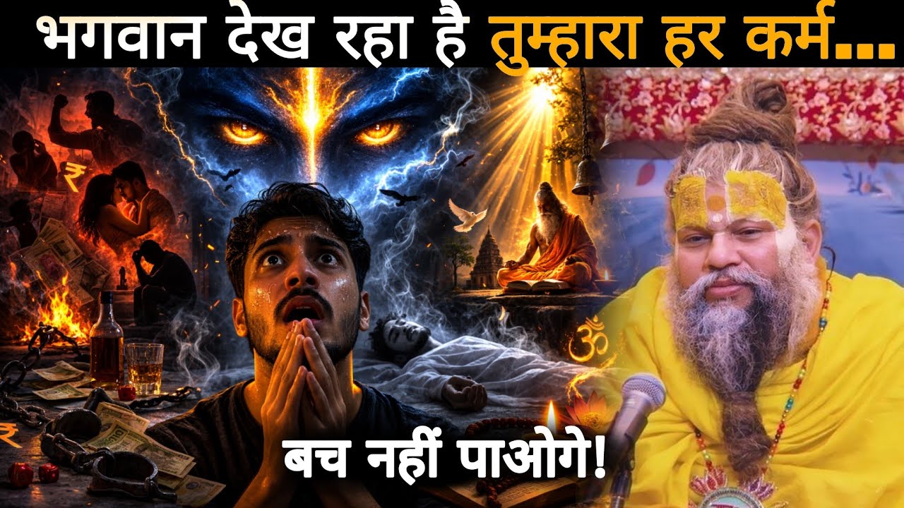 भगवान देख रहा है तुम्हारा हर कर्म… बच नहीं पाओगे!