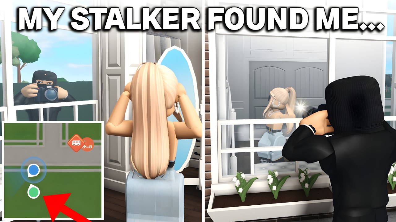 Кто-то следил за мной на новой мини-карте | Блоксбург