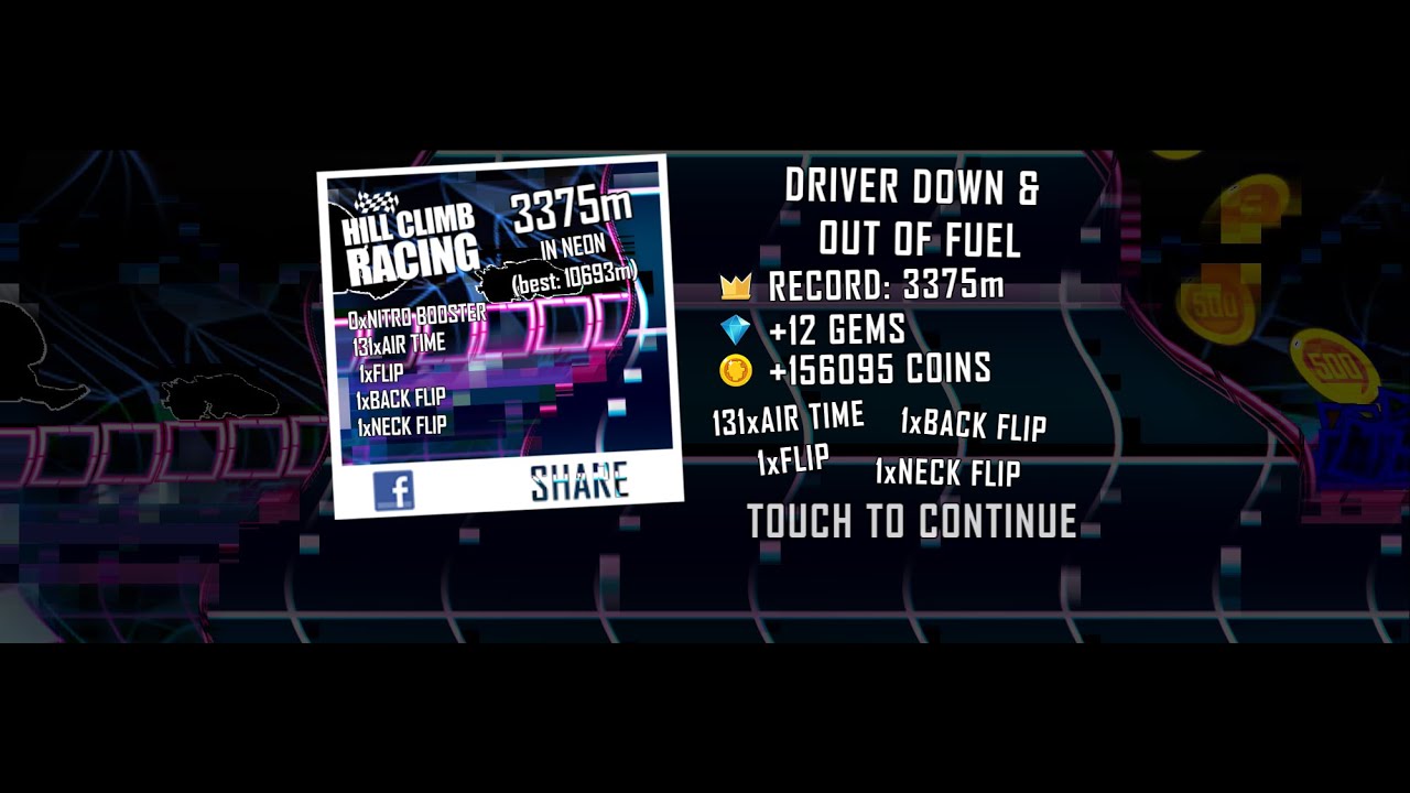 Hill Climb Racing Fast Bike + Neon 3375 WR