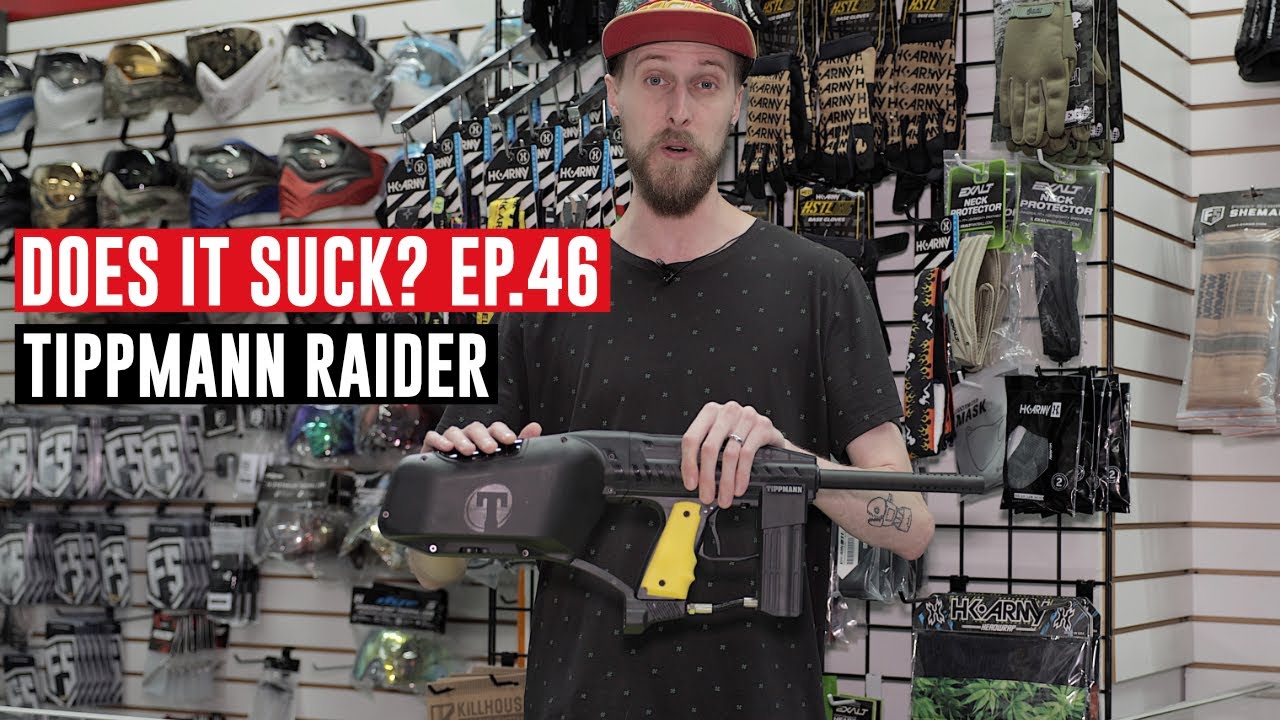 Does it Suck? Tippmann Raider Paintball Marker Ep.46