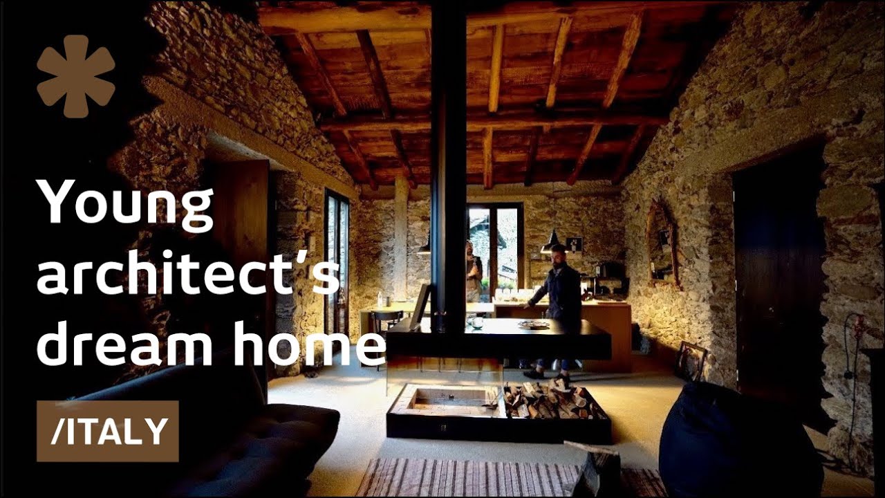 Old barn becomes young architect's budget, elegant home-studio
