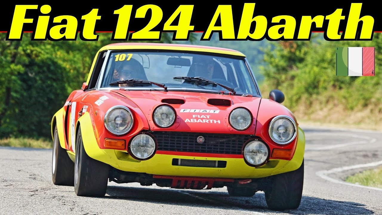 Fiat 124 Sport Spider Abarth Rally & Hillclimb Tribute, 70s Rally Legend, Gr.4 & Stradale 字幕付きの動画
