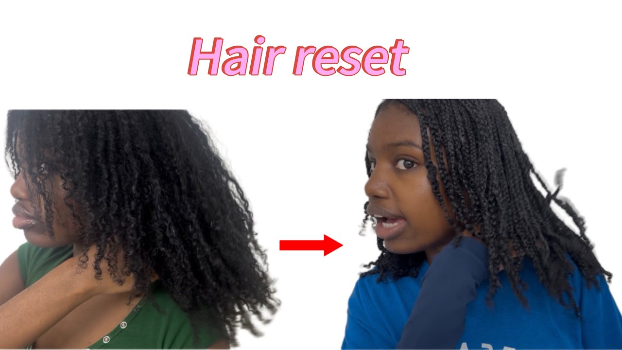 How I do my mini braids + Hair wash tutorial