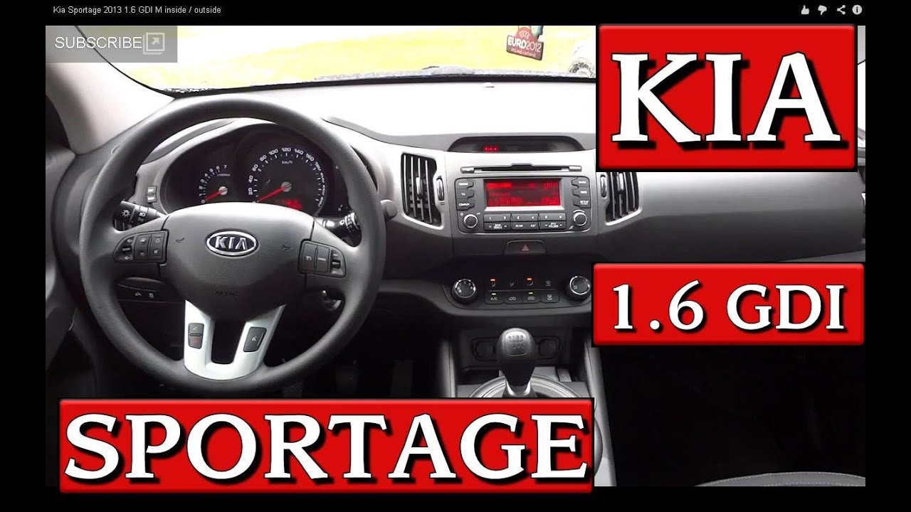 Kia Sportage 2013 1.6 GDI M inside / outside
