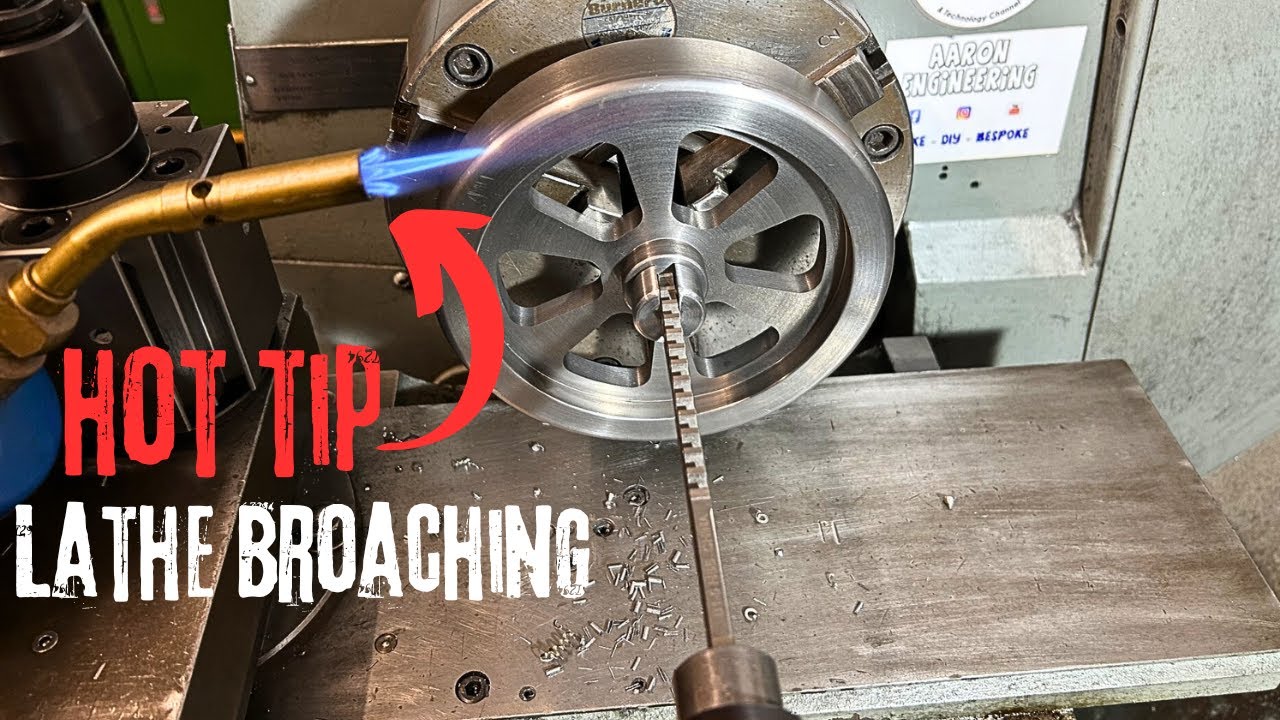 Broaching - Colchester ARBOR Press