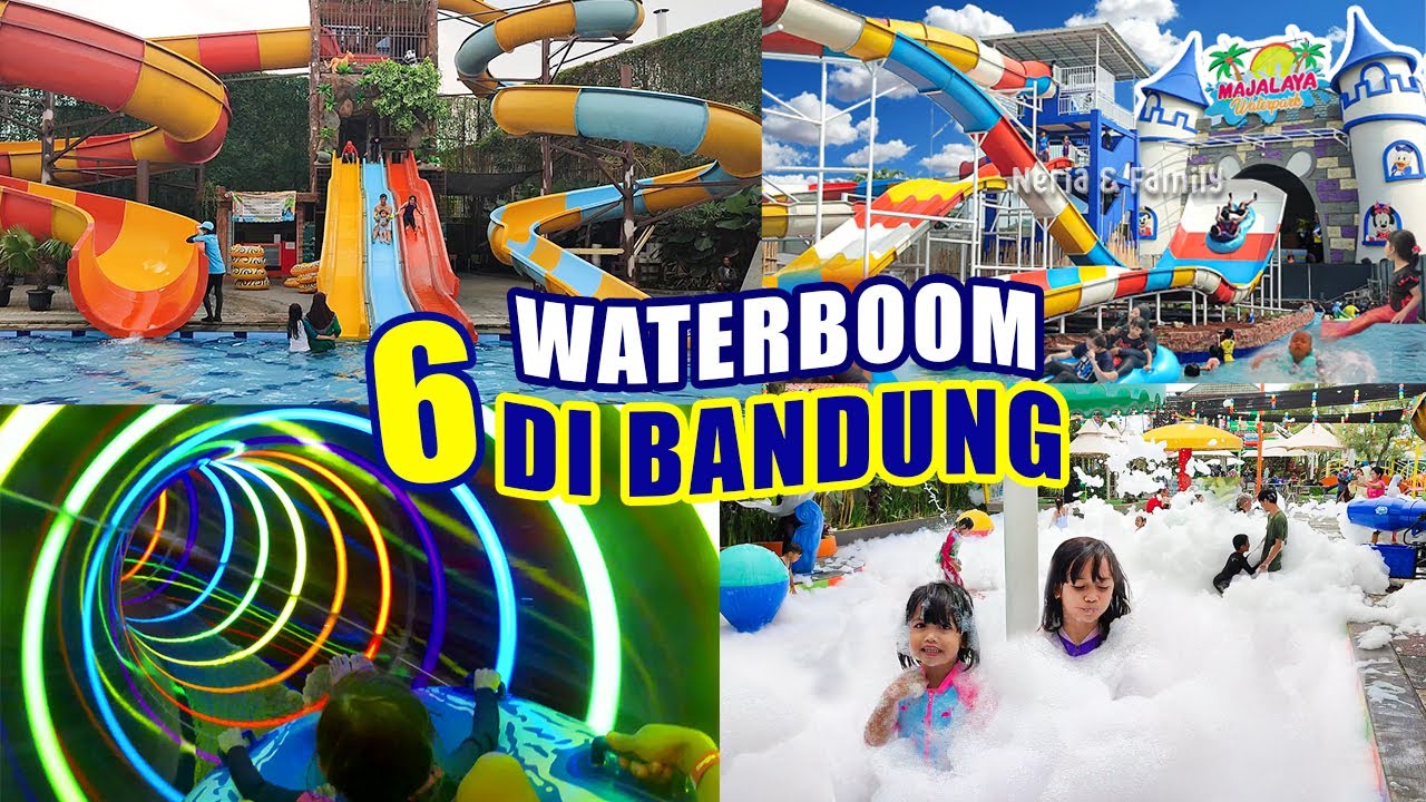 6 Waterboom Terbaik & Hits di Bandung | Ada waterboom paling besar & super lengkap