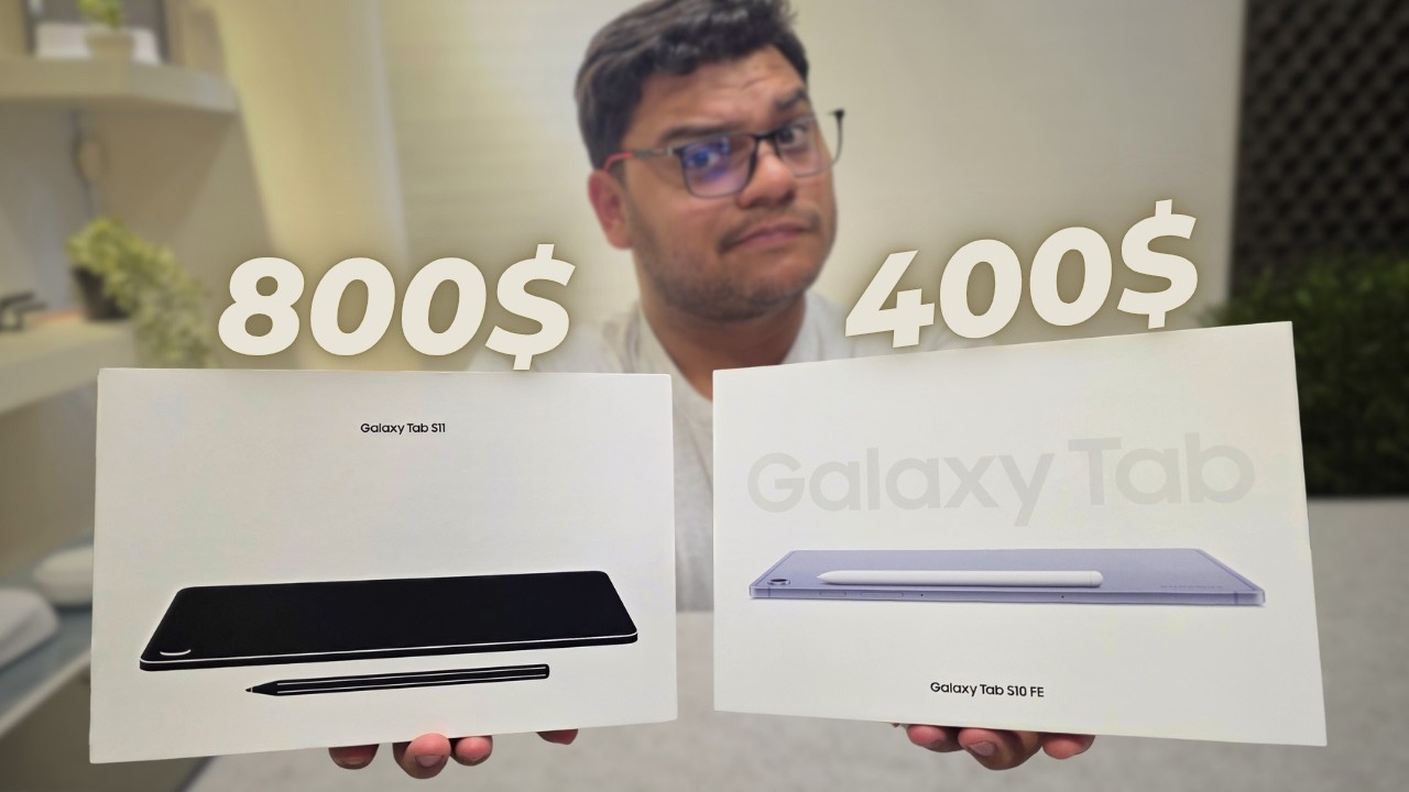 Galaxy Tab S11 vs Galaxy Tab S10 FE ¿Vale la pena pagar el Doble?