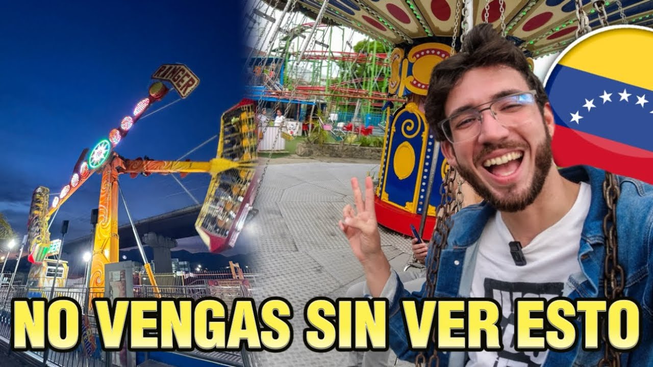 Fui a este PARQUE de DIVERSIONES en VENEZUELA 🇻🇪 | CASI SALE MAL 😰 🎡🎢